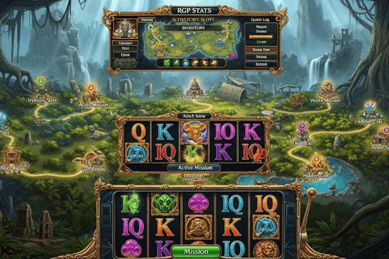 Slot dengan fitur eksplorasi peta dan misi