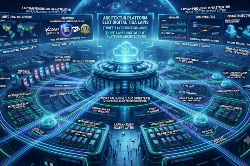 Cara memahami desain infrastruktur digital platform slot